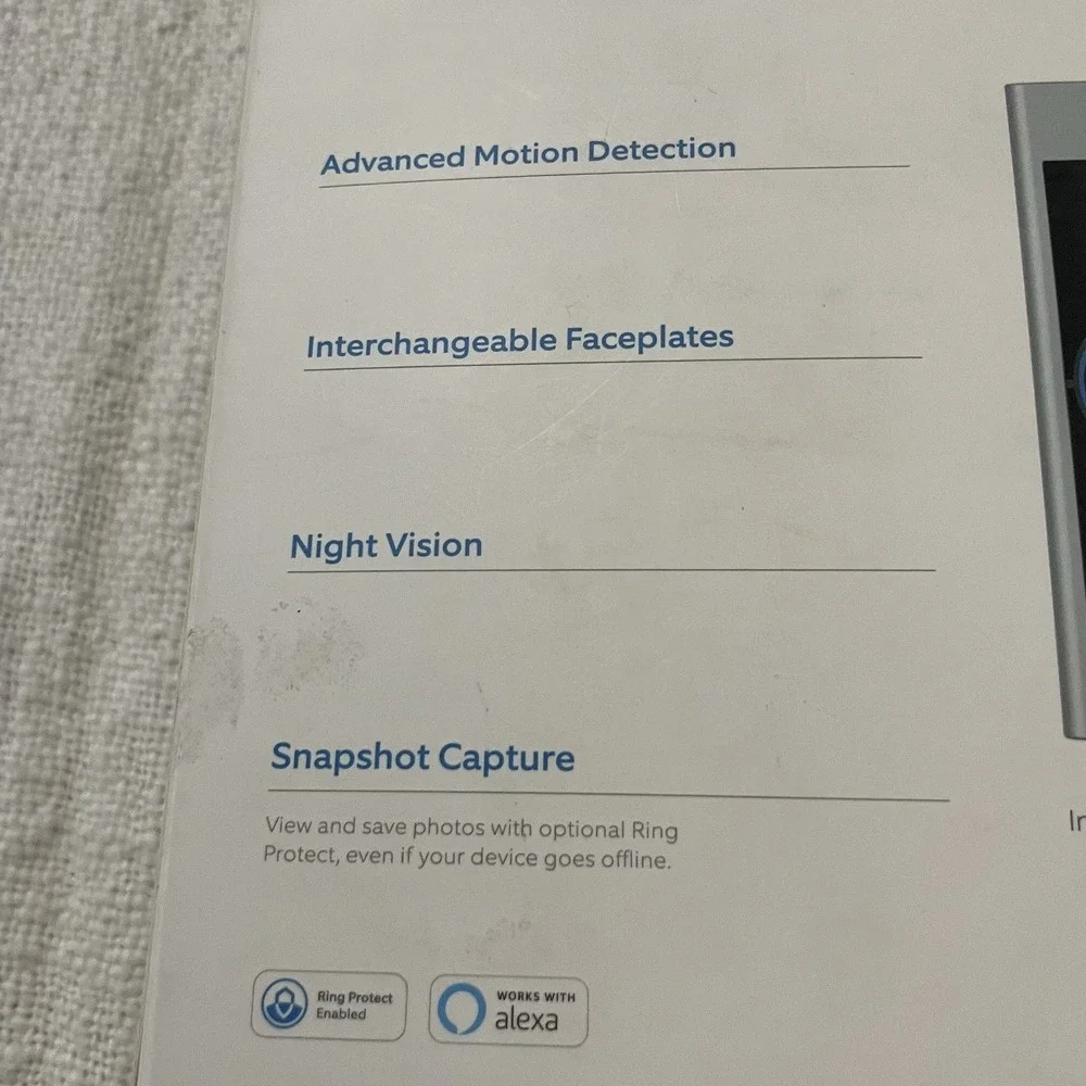 Ring Video Doorbell Pro Home‎ Security Camera Video Protection New NIB